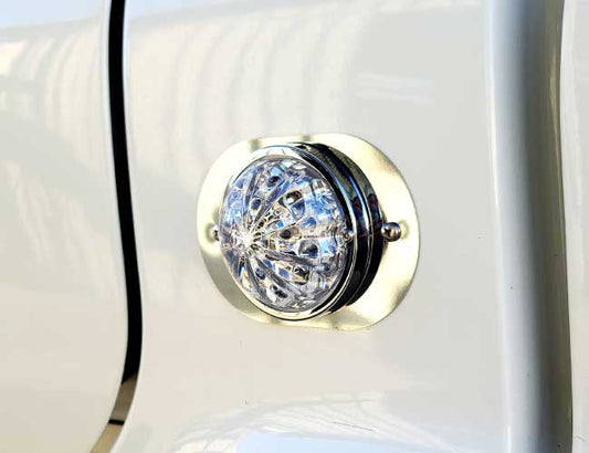 1 PC. TURN SIGNAL BRACKET W/WATERMELON LIGHT HOLE