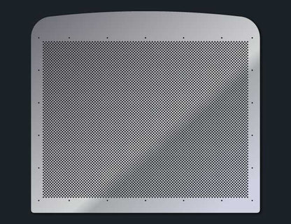 CLASSIC - 16 GAUGE 1/4" ROUND PUNCH GRILL MESH INSERT