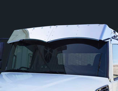2 PC. 14"X16" WIDOWS PEAK VISOR W/10-3/4" LIGHT HOLES