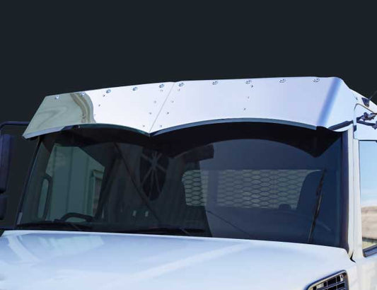 2 PC. 14"X16" WIDOWS PEAK VISOR W/10-3/4" LIGHT HOLES
