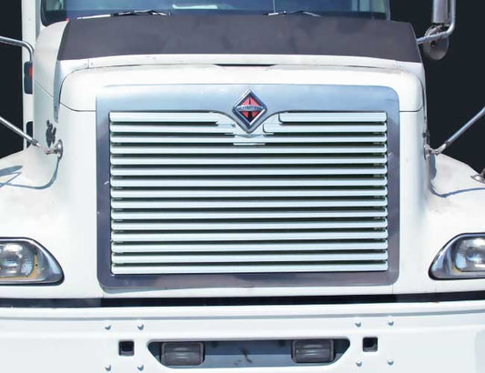 1 PC. HOOD GRILL W/15 LOUVERS