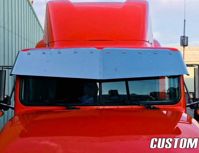2 PC. 13"X15" V-STYLE VISOR