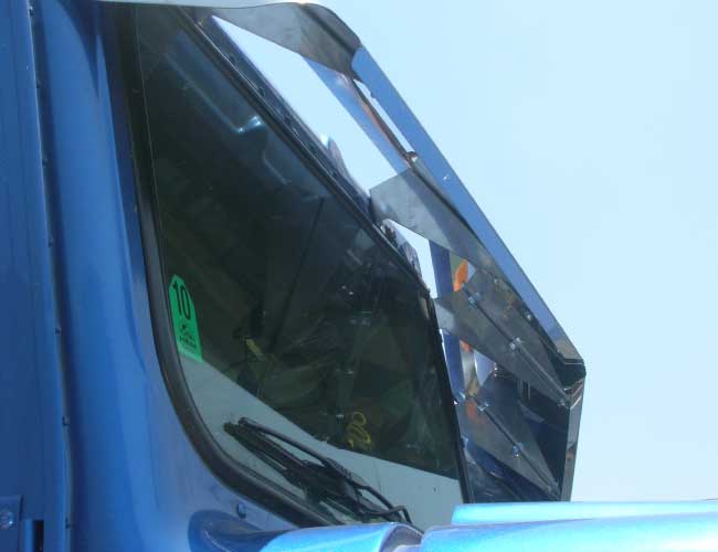 2 PC. 13"X15" V-STYLE VISOR