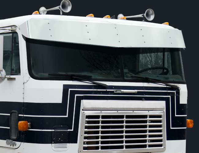 2 PC. 13"X15" V-STYLE VISOR