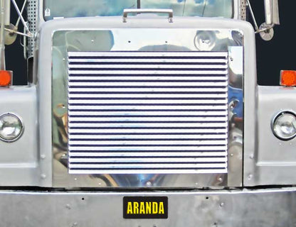 1 PC. HOOD GRILL W/21 LOUVERS