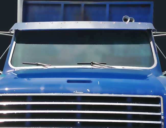 2 PC. WINDSHIELD TRIM