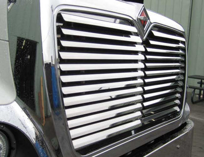 1 PC. HOOD GRILL W/12 LOUVERS