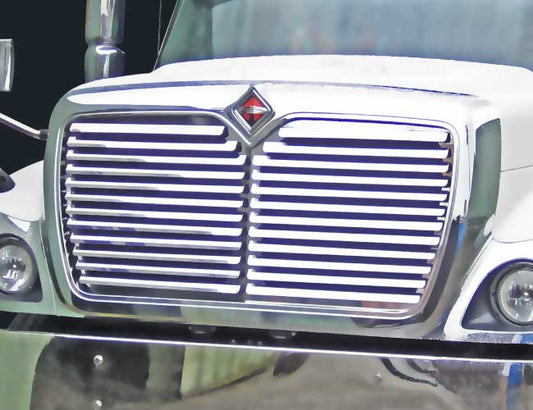 1 PC. HOOD GRILL W/12 LOUVERS