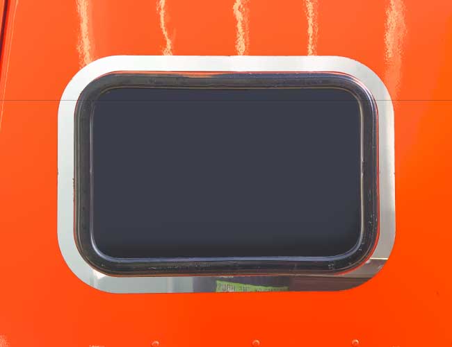 1 PR. 1" SQUARE SLEEPER WINDOW SURROUND