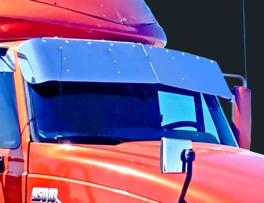 2 PC. 14-1/2" DROP VISOR W/10-3/4" LIGHT HOLES