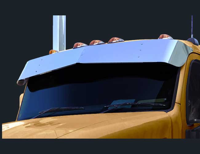 2 PC. 14"X12" BOWTIE VISOR