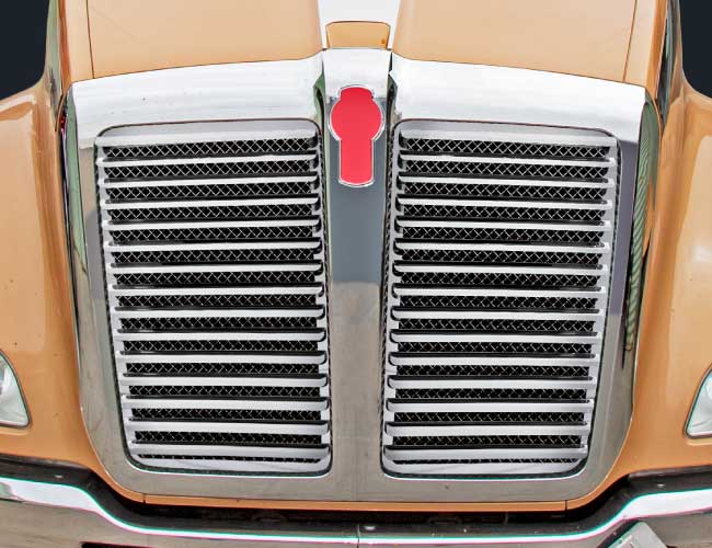 1 PC. HOOD GRILL W/15 LOUVERS (PER SIDE)