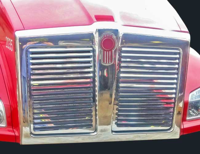1 PC. HOOD GRILL W/17 LOUVERS (PER SIDE)