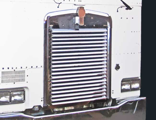 1 PC. HOOD GRILL W/20 LOUVERS