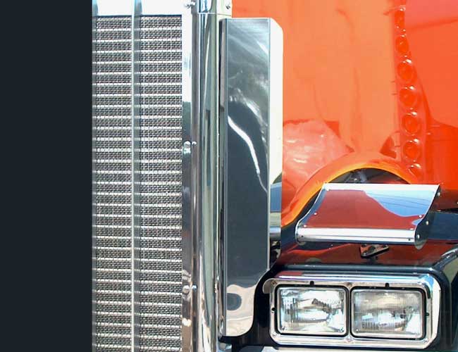 1 PR. HOOD GRILL DEFLECTORS