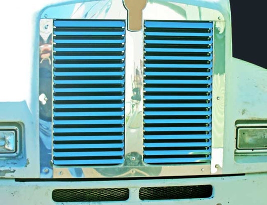 1 PC. HOOD GRILL W/18 LOUVERS