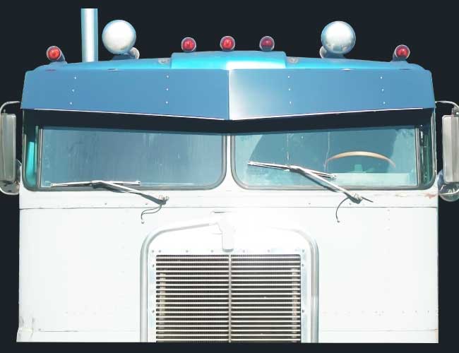2 PC. 13"X15" V-STYLE VISOR