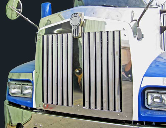 1 PC. HOOD GRILL W/12 VERTICAL BARS