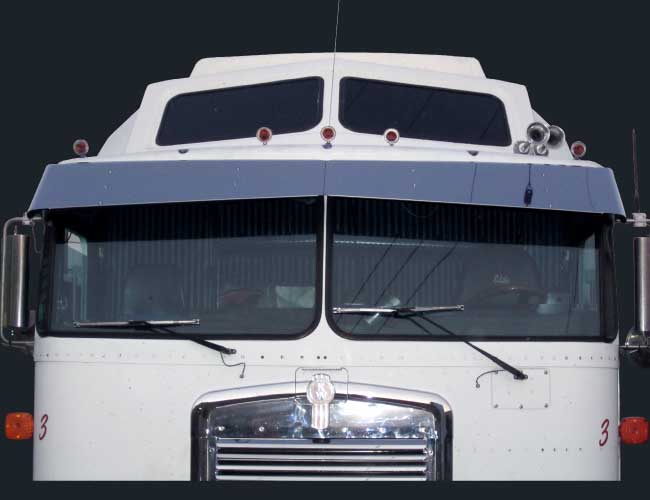 2 PC. 13"X8" BOWTIE VISOR