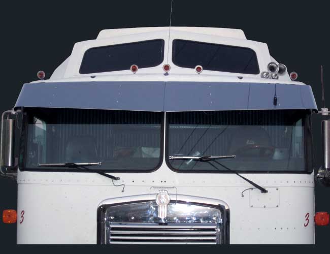 2 PC. 13"X15" V-STYLE VISOR