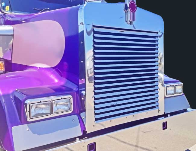 1 PC. HOOD GRILL SURROUND