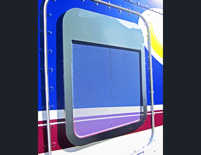 1 PR. W900 / W990 / T800 / T600 / T680 / T660 5" SLEEPER DOOR WINDOW CHOP TOP & SURROUND