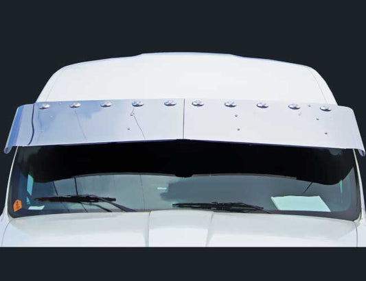 2 PC. 18" DROP VISOR W/10-2" LIGHT HOLES