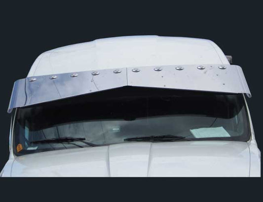 2 PC. 18"X13" BOWTIE VISOR W/10-2" LIGHT HOLES