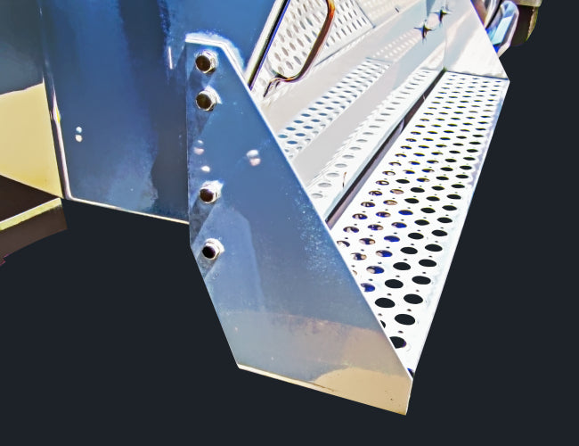 1 PR. W900 / W990 / T800 / T600 / T660 '82-'05 9" STAINLESS STEEL REPLACEMENT STEP BRACKETS