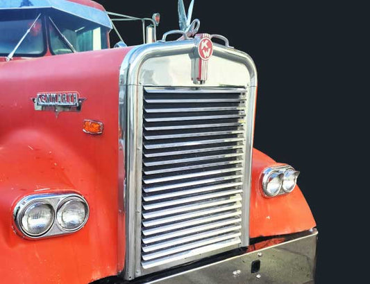 1 PC. HOOD GRILL W/17 LOUVERS