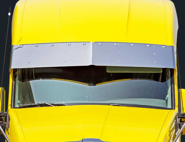 2 PC. 15" DROP VISOR W/10-3/4" LIGHT HOLES