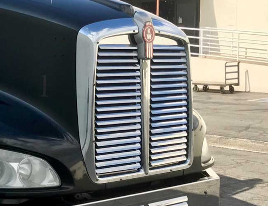 1 PC. HOOD GRILL W/19 LOUVERS (PER SIDE)