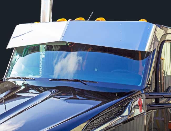 2 PC. 14"X10" BOWTIE VISOR