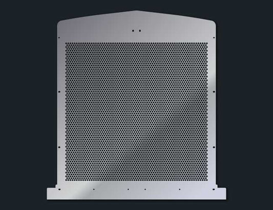 KW900L 14 GAUGE HEX PUNCH GRILL MESH INSERT