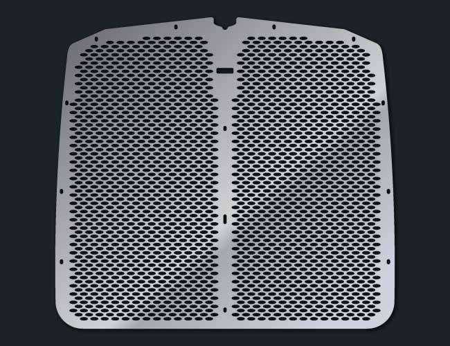 T660 16 GAUGE OVAL PUNCH GRILL MESH INSERT