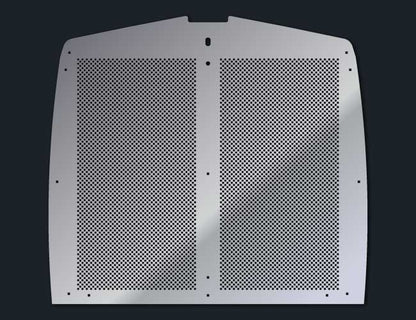 T600 16 GAUGE 1/4" ROUND PUNCH GRILL MESH INSERT