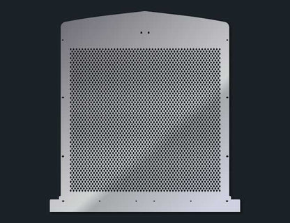 KW900L 14 GAUGE DIAMOND PUNCH GRILL MESH INSERT