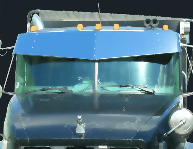 2 PC. 13"X15" V-STYLE VISOR