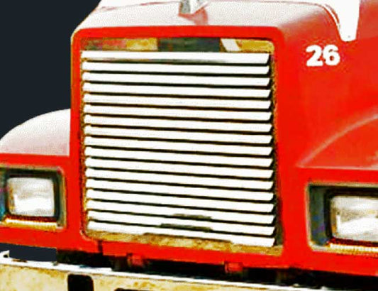 1 PC. HOOD GRILL W/17 LOUVERS