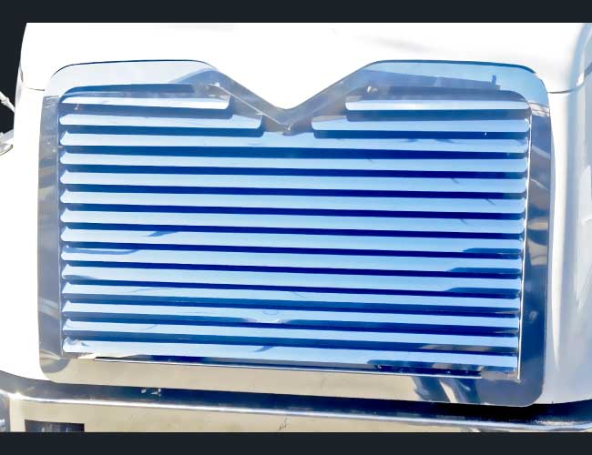 1 PC. HOOD GRILL W/14 LOUVERS