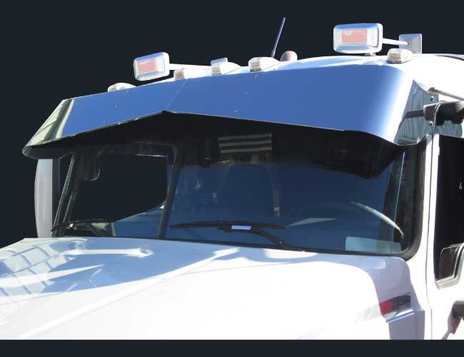 2 PC. 13"X9-1/2" BOWTIE VISOR