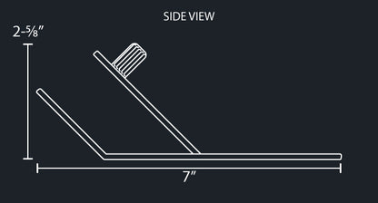 UNDER FRAME WATERMELON LIGHT BRACKET