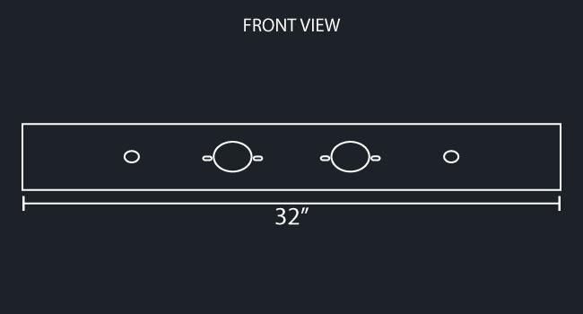 AIR LINE BOX LOW STYLE W/DOUBLE 7-PIN CONNECTION
