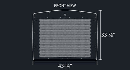 T800 14 GAUGE DIAMOND PUNCH GRILL MESH INSERT