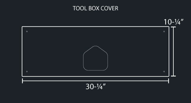 6 PCS. TOOL & BATTERY BOX COVER SET