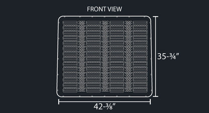 379 PUNCHED LOUVER & GRILL MESH INSERT