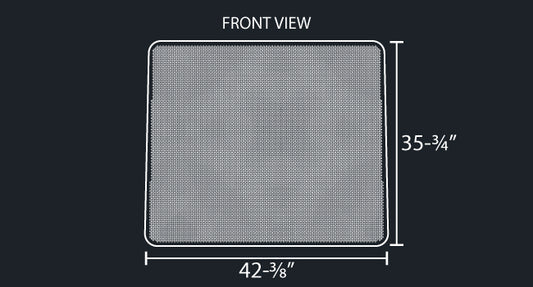 379 14 GAUGE GRILL 1/4" HOLE PUNCH MESH INSERT