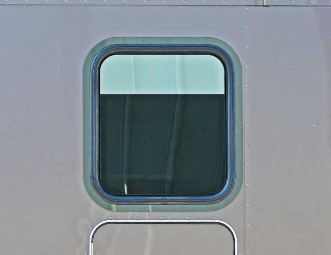 1 PC. 6" SLEEPER WINDOW CHOP TOP (DRIVER SIDE)