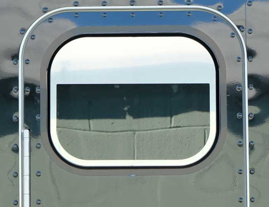 1 PC. 5" SLEEPER WINDOW CHOP TOP & SURROUND TRIM (DRIVER SIDE)