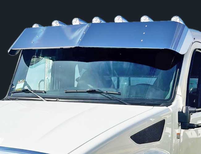2 PC. 14-1/2" DROP VISOR
